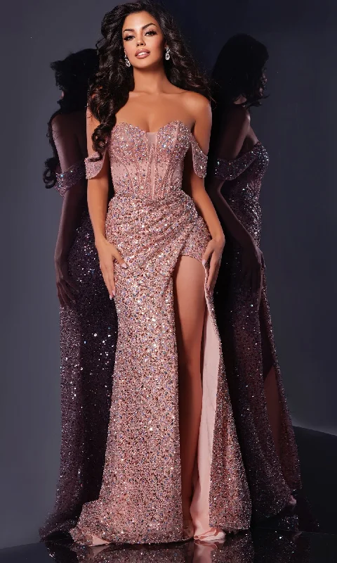 women's ball gown dressesLong Prom Dress: Jovani D6023