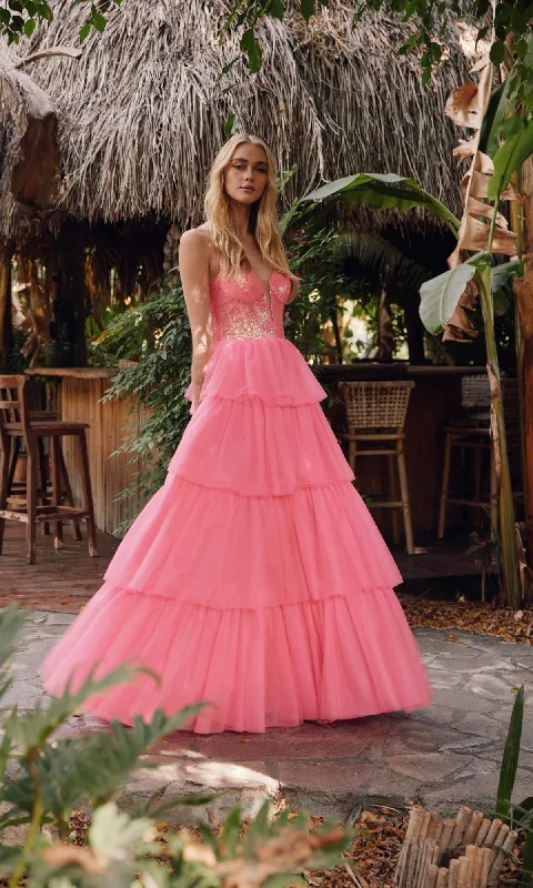 Maternity DressLong Prom Dress JT2457H by Juliet