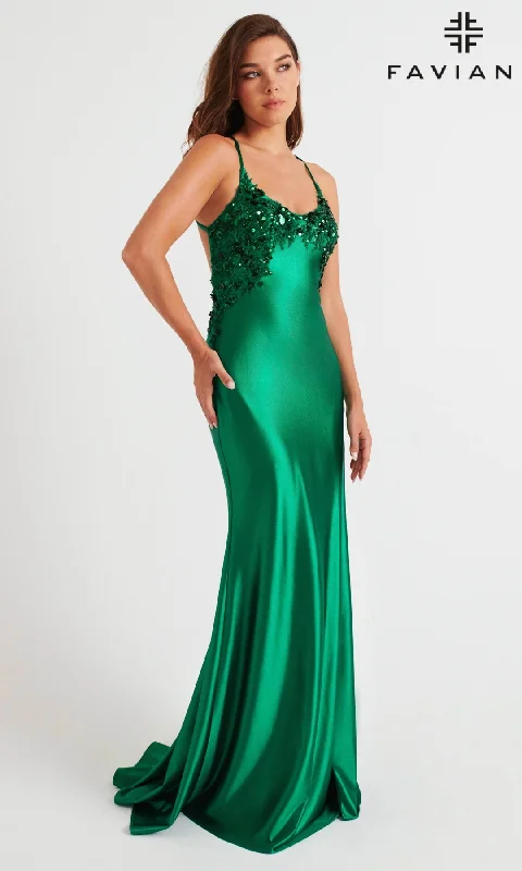 Plus-Size DressLong Prom Dress: Faviana 11247