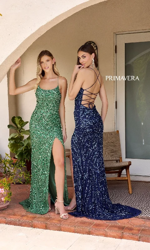 women's casual dressesLong Prom Dress: Primavera 4303