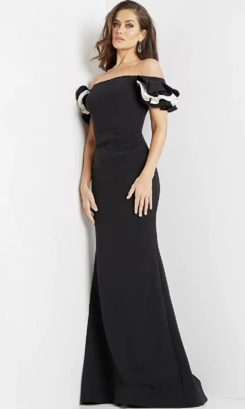 Spaghetti Strap DressLong Prom Dress 07017 by Jovani