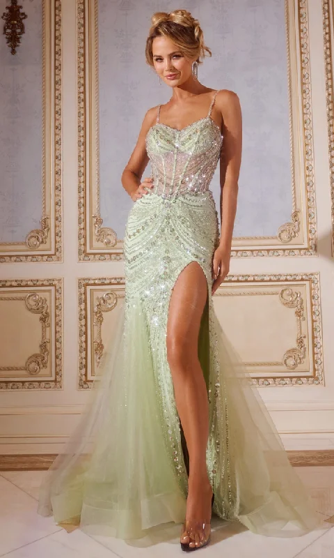 women's retro dressesLong Prom Dress: Jovani 43189