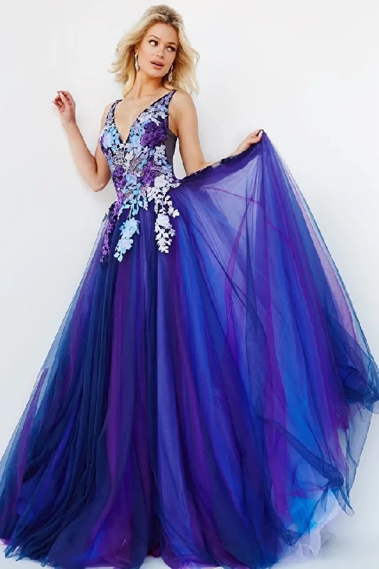 Velvet DressLong Prom Dress 06807 by Jovani