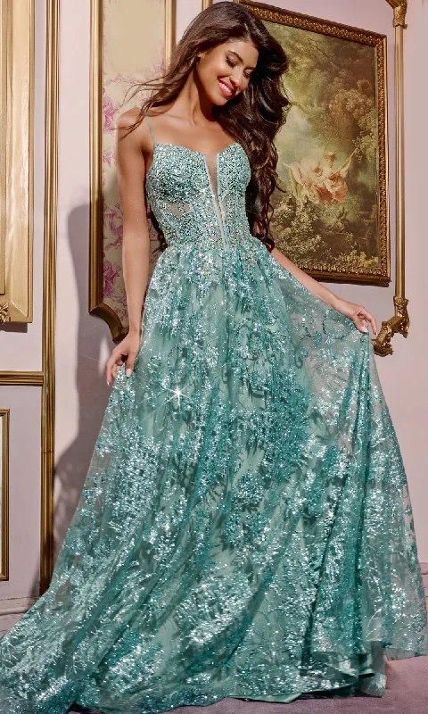 Backless DressLong Prom Dress: Jovani 42199