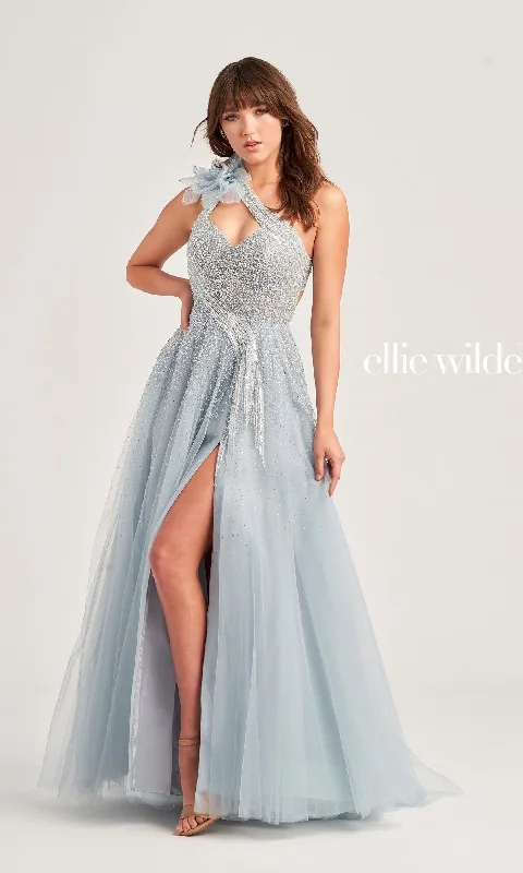 women's retro dressesLong Prom Dress EW35086 by Ellie Wilde