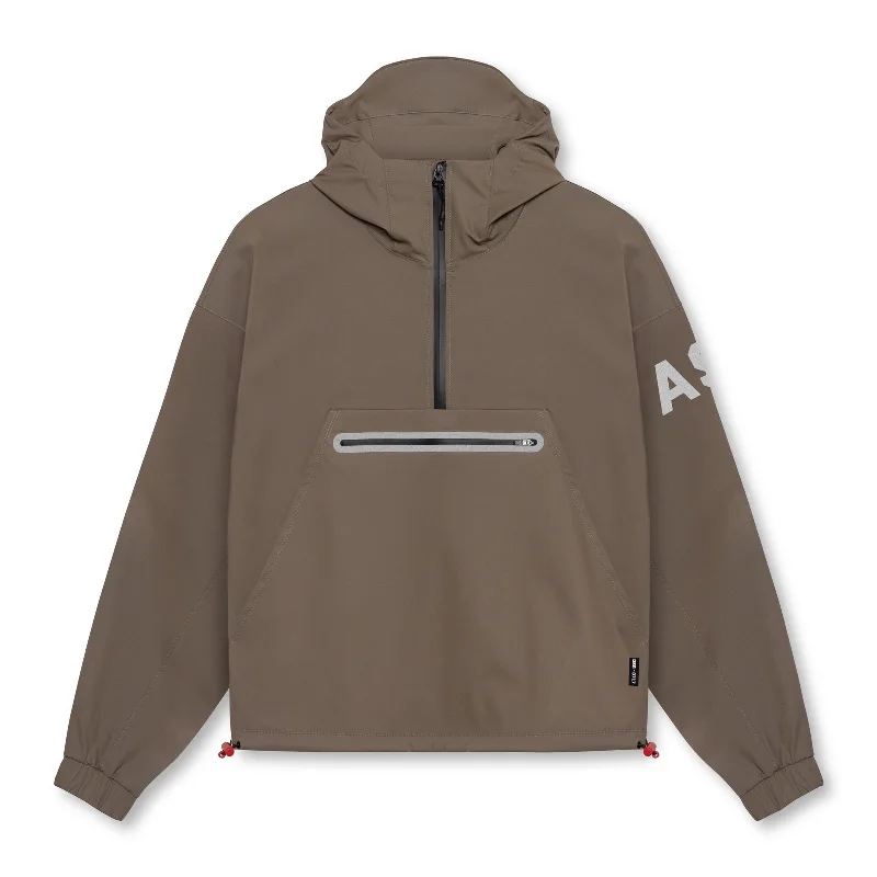 Men's Coats for Outdoor Activities0717. Weather-Ready Anorak Jacket  - Deep Taupe