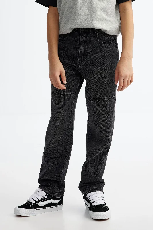 Elegant Men's JeansJeans 5 poches ''Baggy'' - Ado garçon
