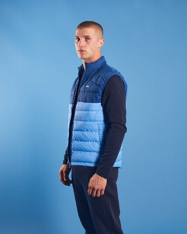 Men's Coats with ButtonsThor Gilet Blue Spark