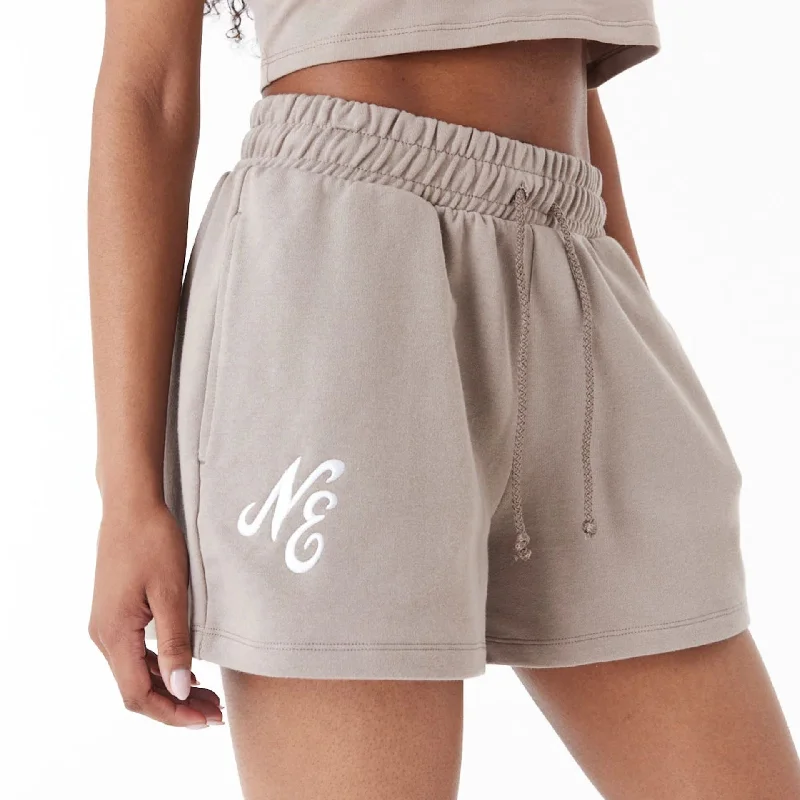 Men's Chino Shorts for Warm WeatherNew Era Brown Womens Sweat Shorts