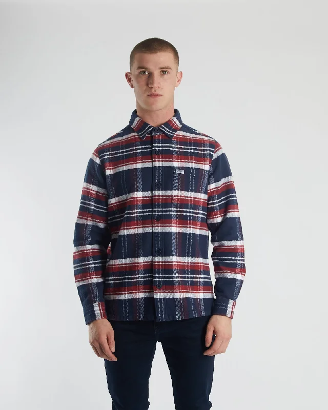 Men's Patterned Dress Shirts for a Unique TwistOregon Overshirt Check
