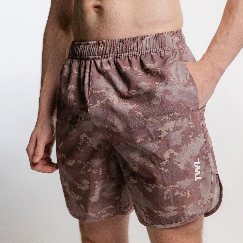 Men's Pants with Zippered PocketsTWL - MEN'S FLEX SHORTS - TERRAIN CAMO