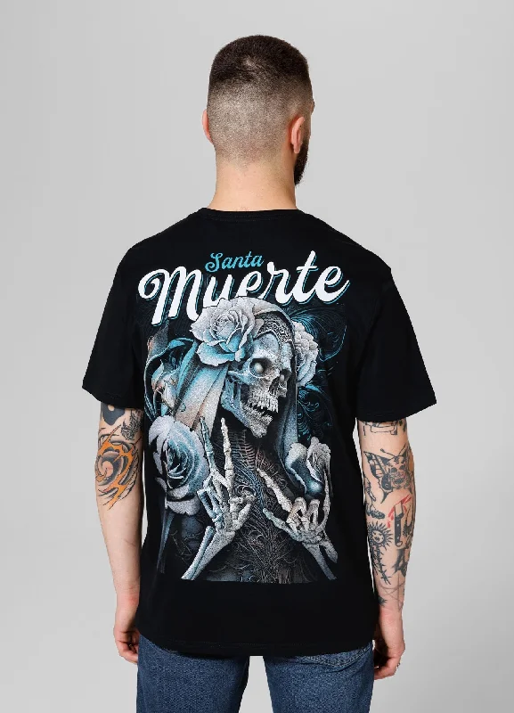 Classic Men's Button-Up ShirtsT-Shirt Santa Muerte 24