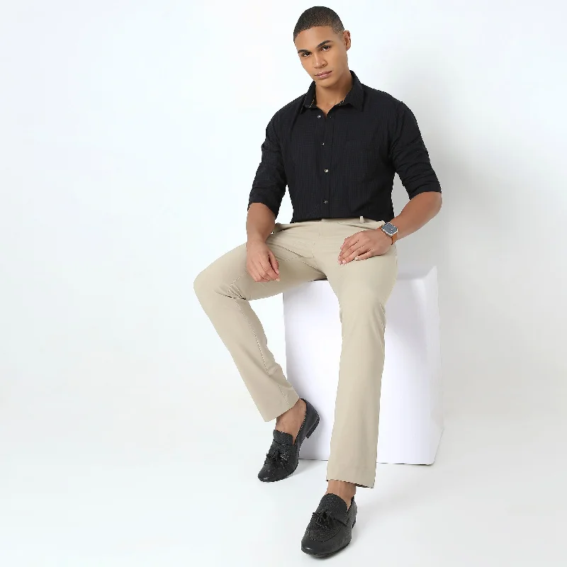 Men's Skinny-Fit Shirts for a Trendy LookRegular Fit Checkered Shirt