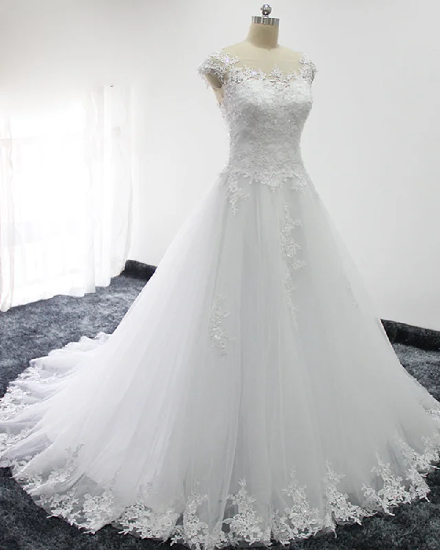 women's mini dressesFigure Flattering A-Line Wedding Dress with Appliques Lace WD641 women's mini dressesFigure Flattering A-Line Wedding Dress with Appliques Lace WD641