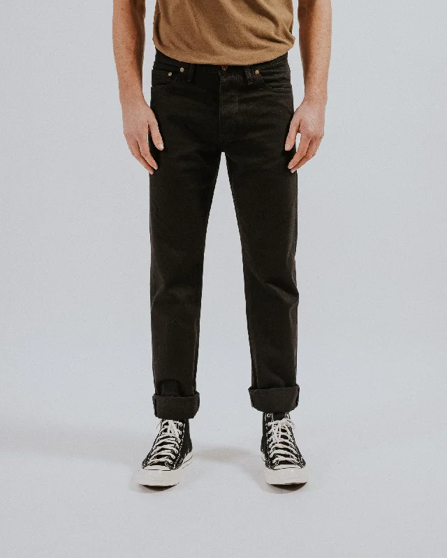 Oversized Men's JeansThe Hack@ - Washed Black Denim