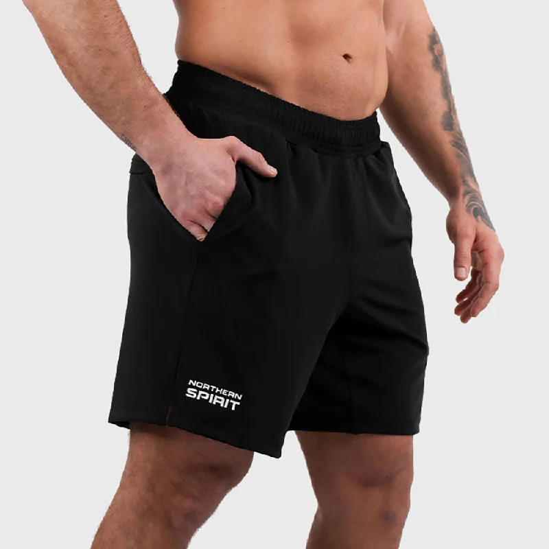Men's Work Pants for Durability and ComfortNORTHERN SPIRIT - HUNTER MEN STRETCH REGULAR SPORT SHORT 8" - INK