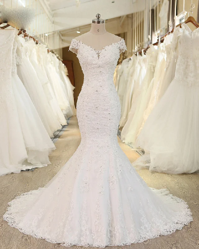 women's pastel dressesOff the Shoulder Lace Mermaid Bridal Dress Robe De Mariee Wedding Gown women's pastel dressesOff the Shoulder Lace Mermaid Bridal Dress Robe De Mariee Wedding Gown