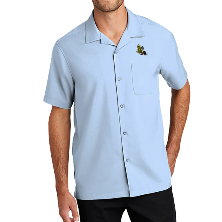 Men's Pattern Mixing Shirts for Creative StyleMen's Freddy & Sammy Cloud Blue Short Sleeve Performance Camp Shirt Men's Pattern Mixing Shirts for Creative StyleMen's Freddy & Sammy Cloud Blue Short Sleeve Performance Camp Shirt