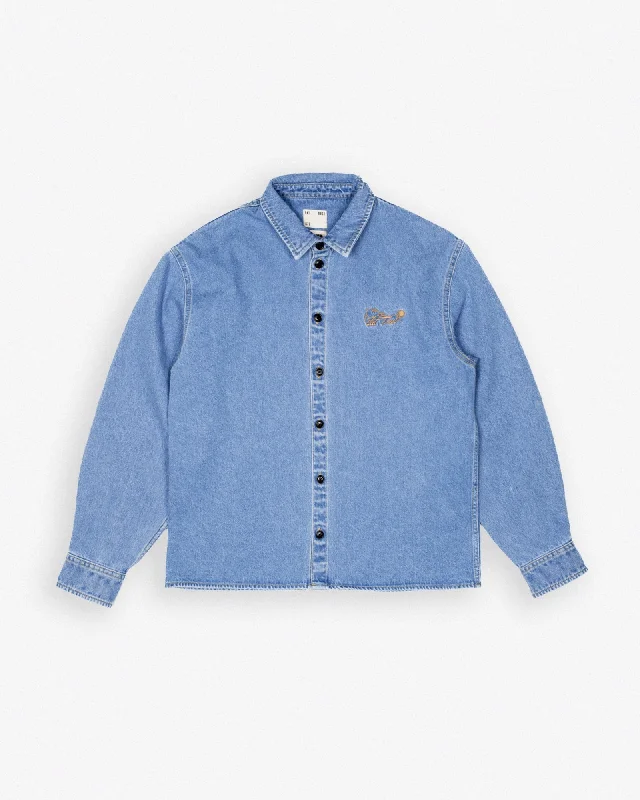 Men's Weekend Shirts for Leisurely OutingsWorkshirt Delhi Denim Blue/Bleached