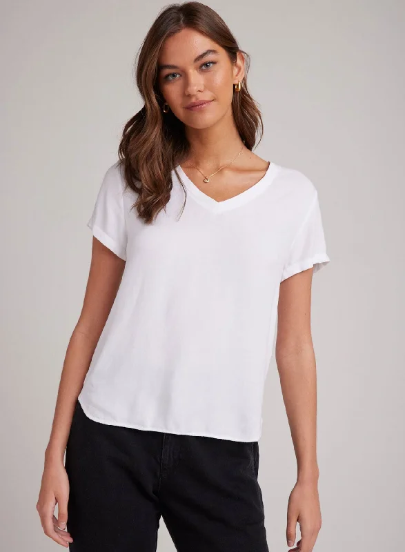 Men's Shirts for FishingV-Neck Tee - White