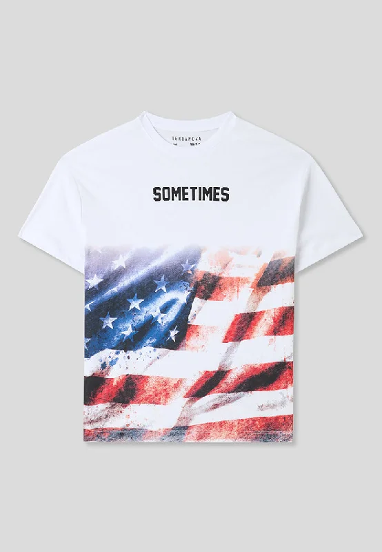 Men's Shirts with Convertible CollarsBoy's Short-sleeved T-shirt