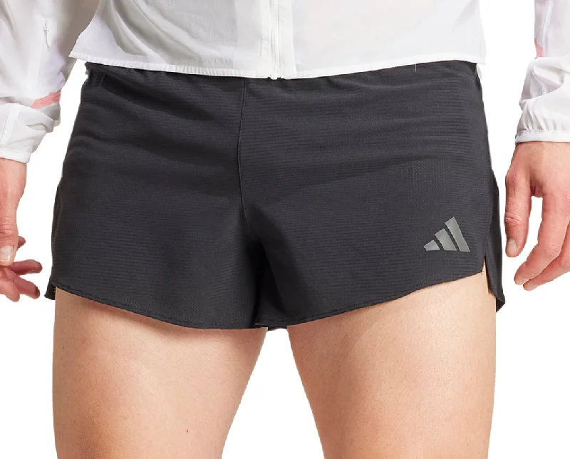 Men's Drawstring Pants for Adjustabilityadidas Adizero Mens Running Shorts - Black