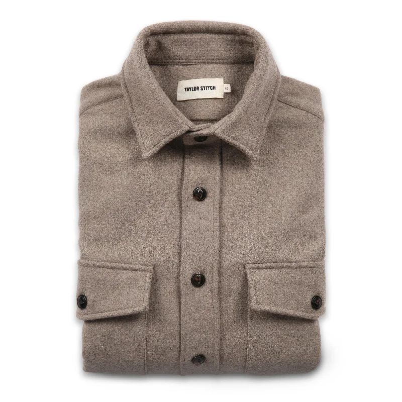 Men's Coats for LayeringThe Maritime Shirt Jacket in Natural