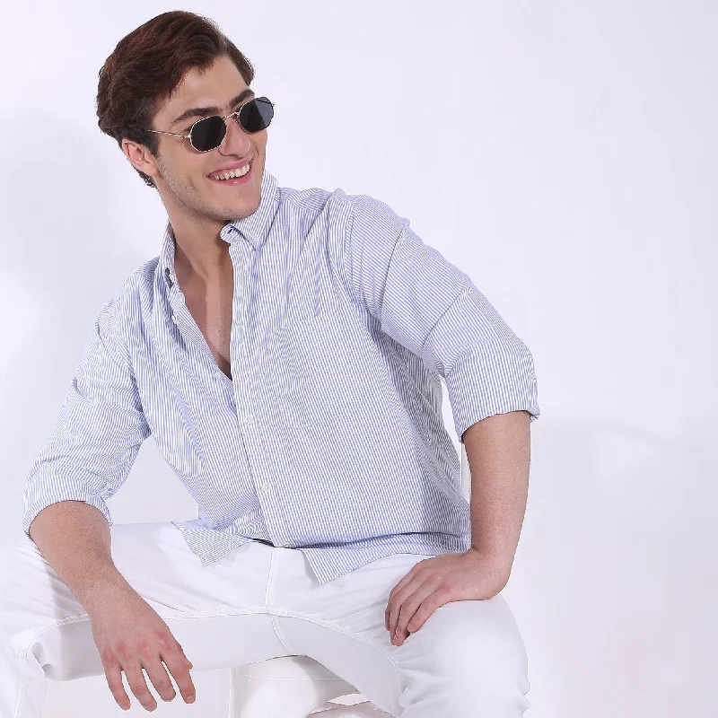 Men's V-Neck T-Shirts for a Flattering ShapeRegular Fit Striped Shirt
