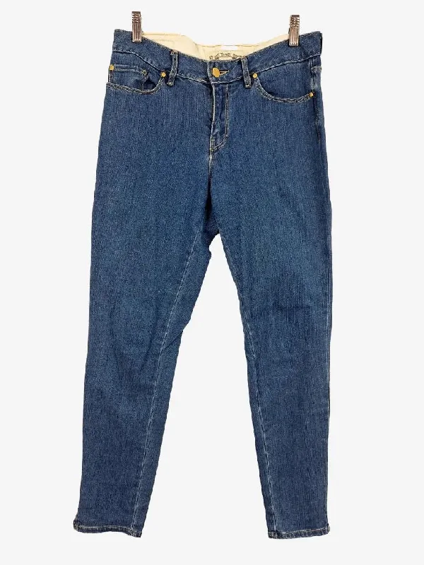 Modern Men's JeansGorman Classic Mid Blue Fitted Cropped Jeans Size 10