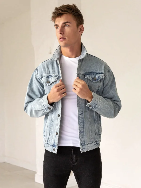 Men's Coats for SpringGreenwich Denim Jacket - Blue