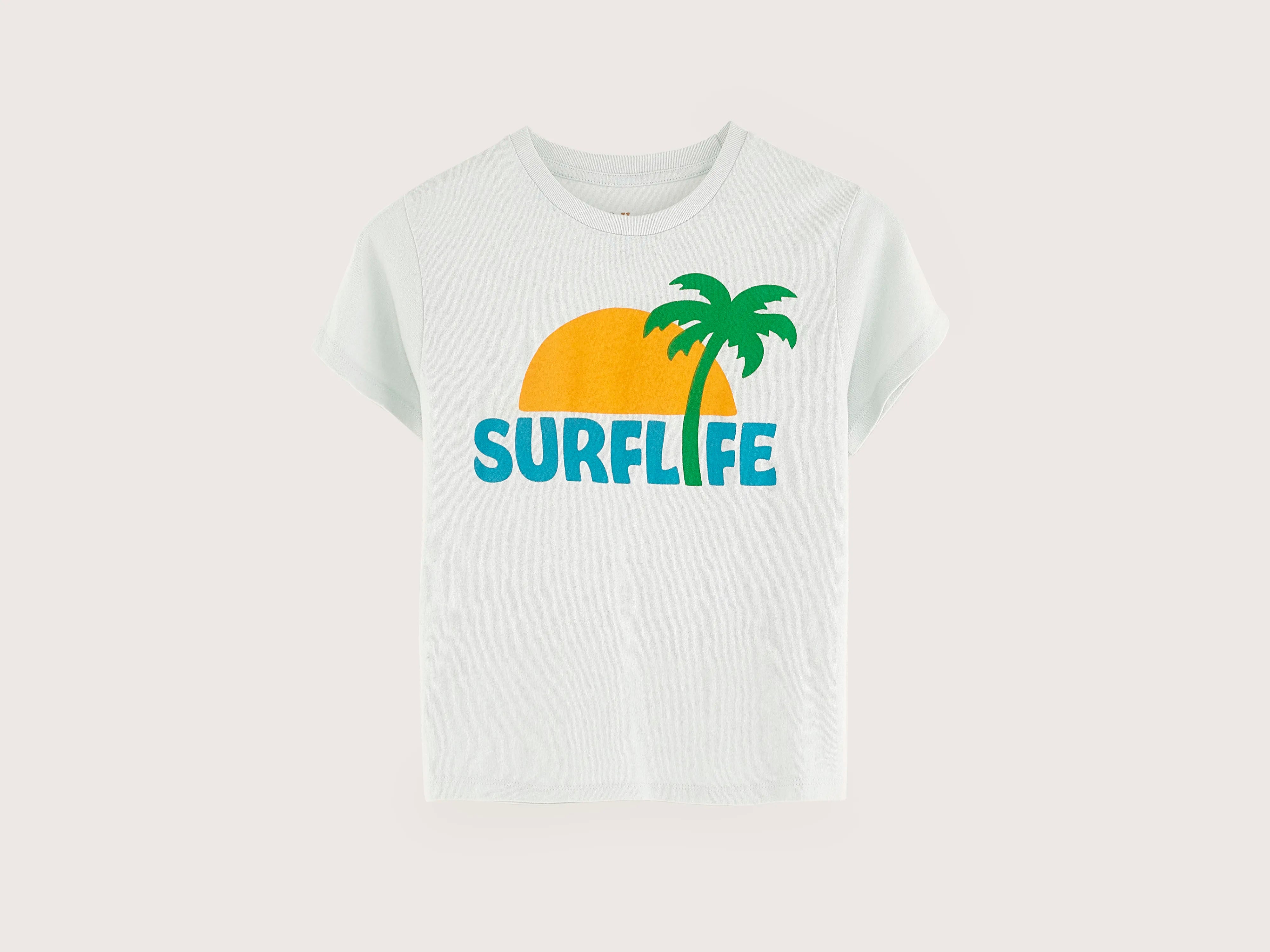 Men's Three-Quarter Sleeved TopsArgi short-sleeve t-shirt (251 / G / AQUA)