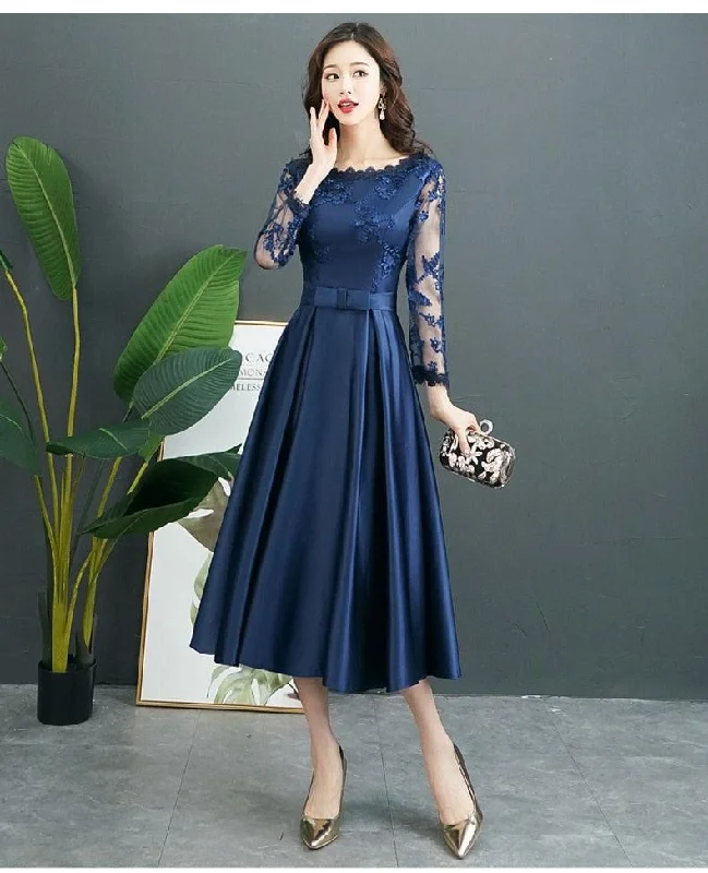 Empire DressSatin Evening Gown Mother Of The Bride Dress