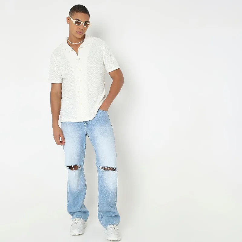 Men's Checkered Shirts for a Retro FeelRegular Fit Structured Shirt