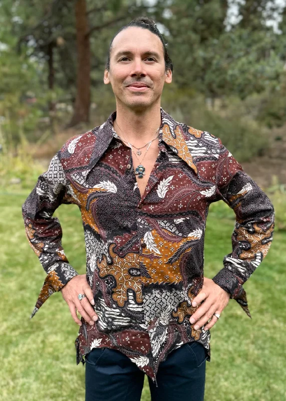 Men's Fishing Shirts for Water SportsCloud Shirt - Batik