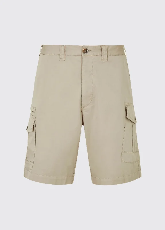 Men's Pants with Stretchable Fabric for FlexibilityPortarthur Shorts - Oyster
