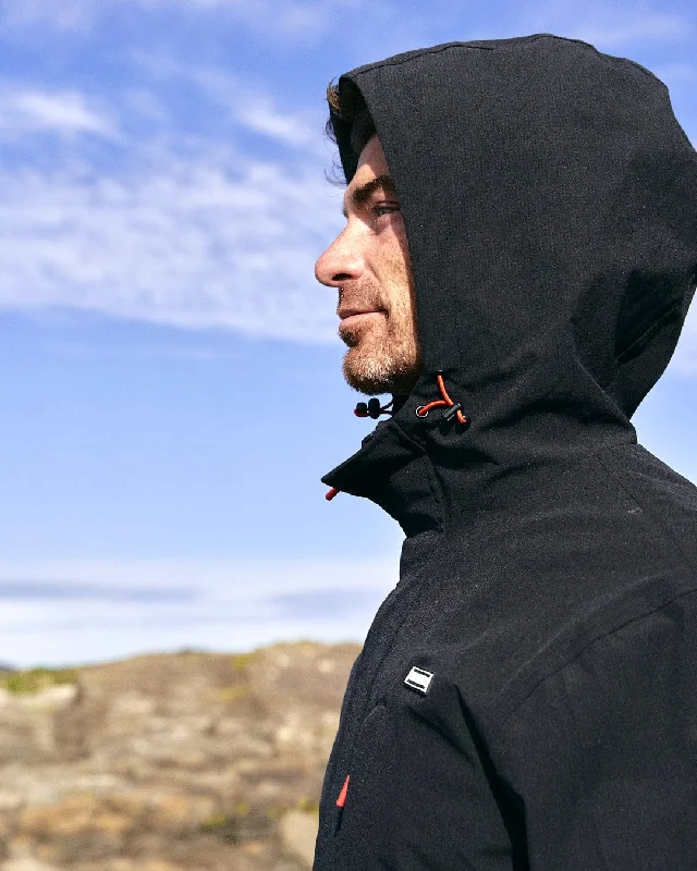 Designer Men's OvercoatsWhistler - Mens Hooded Jacket - Black