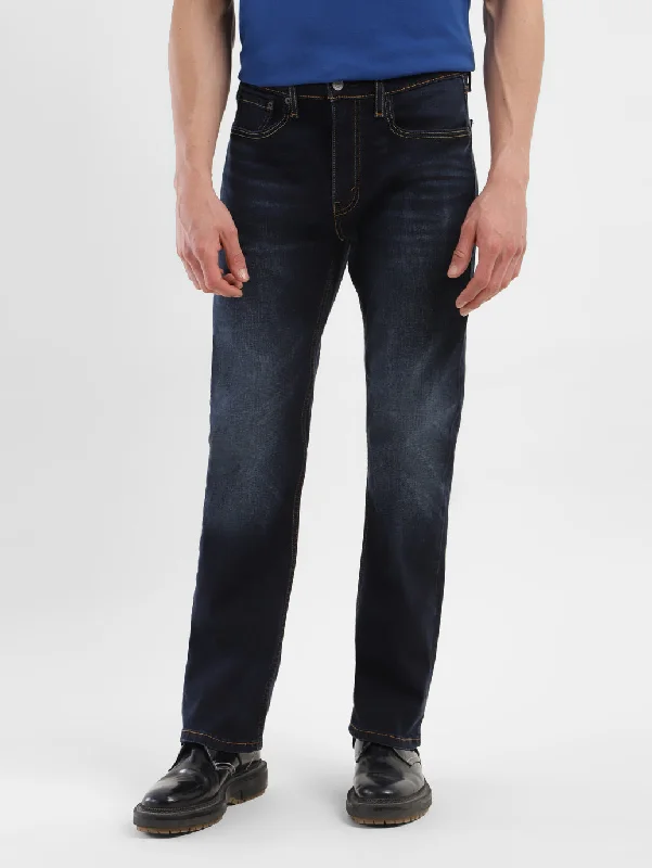 Authentic Raw Denim Men's JeansMen's 527 Navy Slim Bootcut Fit Jeans