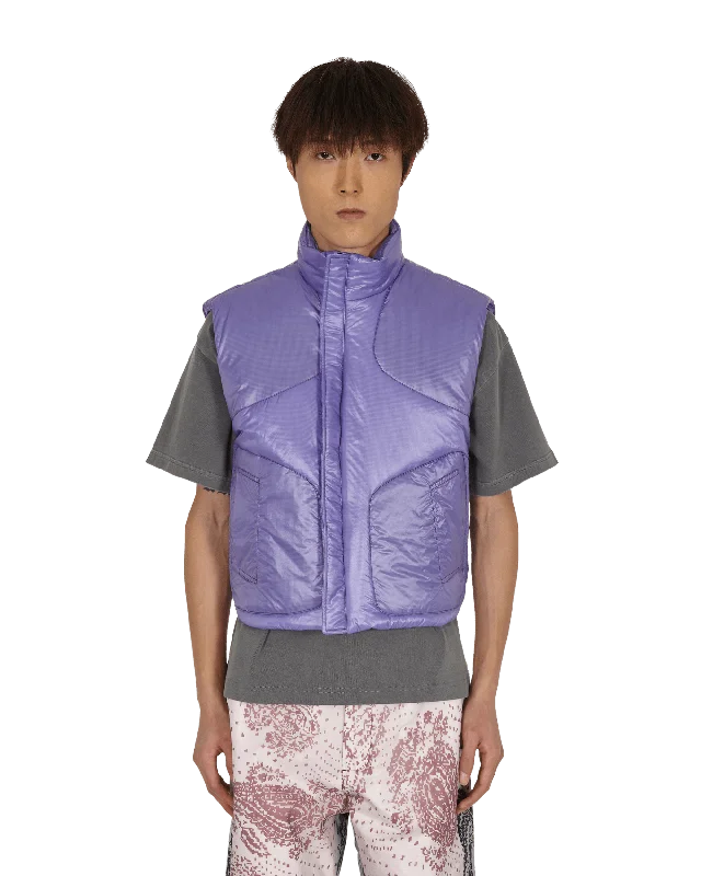 Essential Men's Puffer JacketsPERTEX Vest Purple