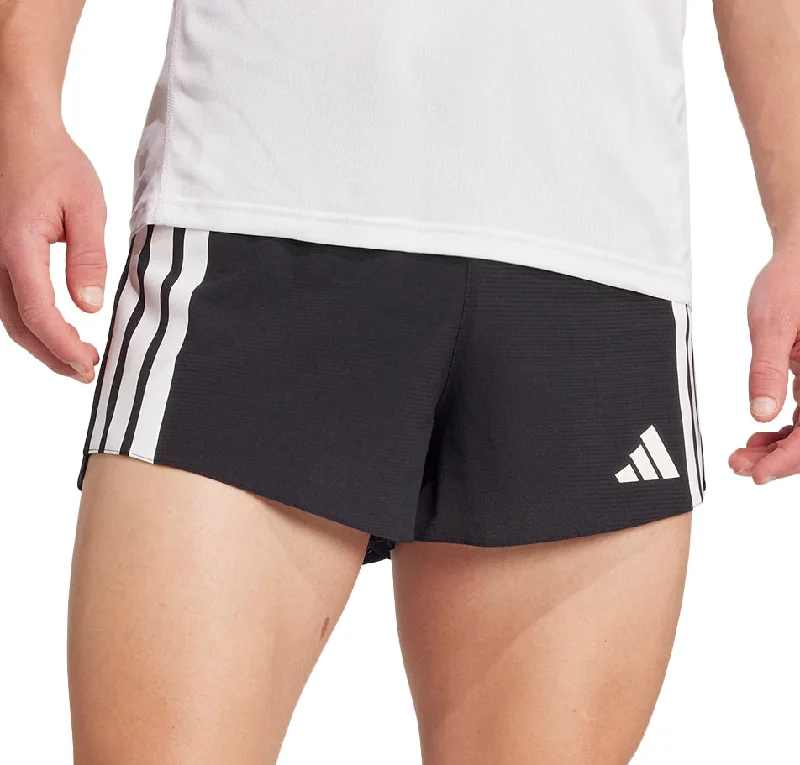 Men's Pants with Stretchable Fabric for Flexibilityadidas Adizero Gel Pocket 3 Inch Mens Running Shorts - Black