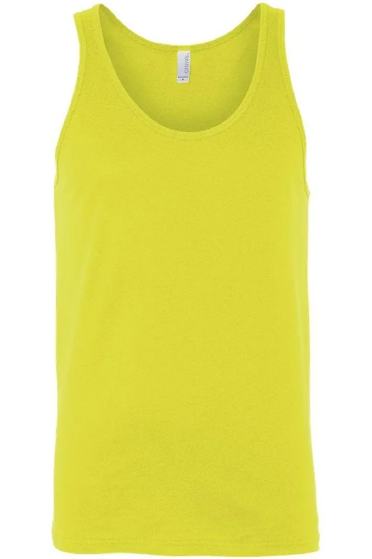 Casual Men's T-ShirtsBELLA + CANVAS Heather CVC Tank