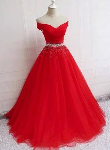 women's tall dressesBeautiful Red Tulle Off Shoulder Long Formal Gown Red Sweet 16 Dresses KS6650 women's tall dressesBeautiful Red Tulle Off Shoulder Long Formal Gown Red Sweet 16 Dresses KS6650