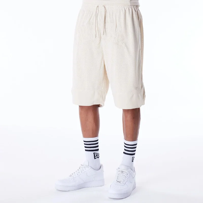 Men's Tapered Pants for a Slimming EffectNew Era Mesh Stone Oversized Shorts