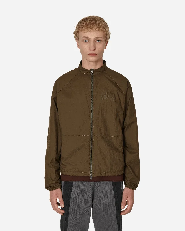 Men's Coats with ButtonsPackable Windbreaker Green