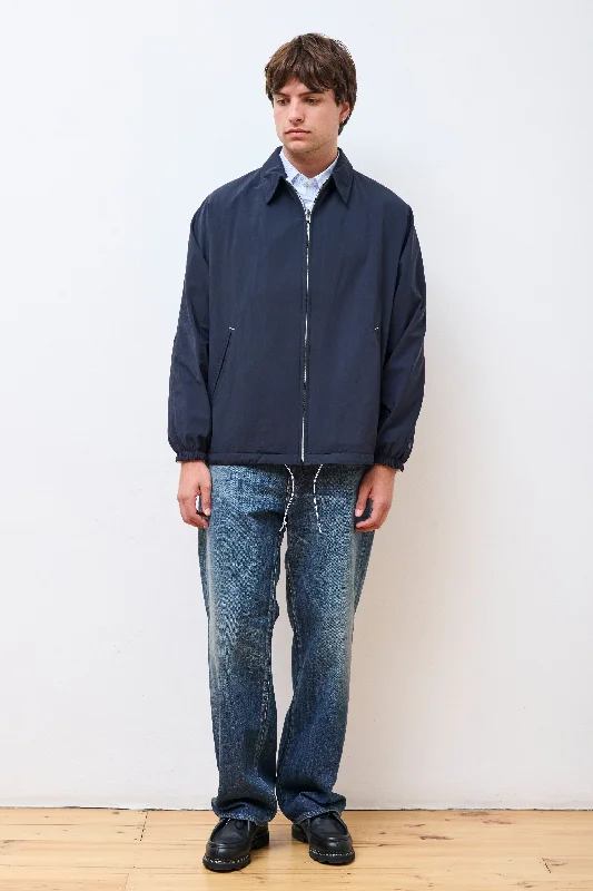Warm Men's Down JacketsReversible Coach Jacket Black
