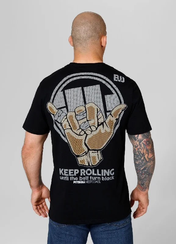 Men's Shirts with Scoop NecksT-Shirt Keep Rolling