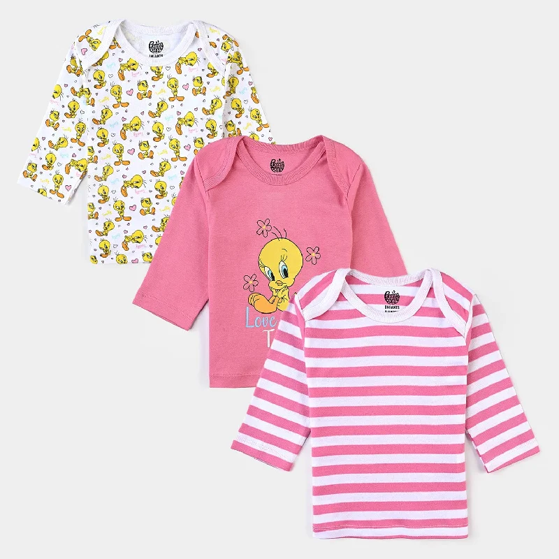 Men's Shirts with Wrinkle-Resistant FabricInfant Unisex Cotton Interlock 3 Piece T-Shirt Set Men's Shirts with Wrinkle-Resistant FabricInfant Unisex Cotton Interlock 3 Piece T-Shirt Set