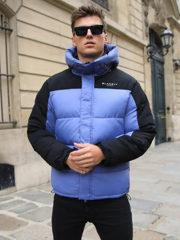Men's Coats with Wind-Resistant FabricTampa Puffer Coat - Blue