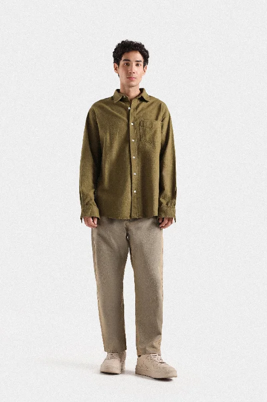 Men's Short-Sleeve Shirts for Warm WeatherTextured Patch Pocket Shirt