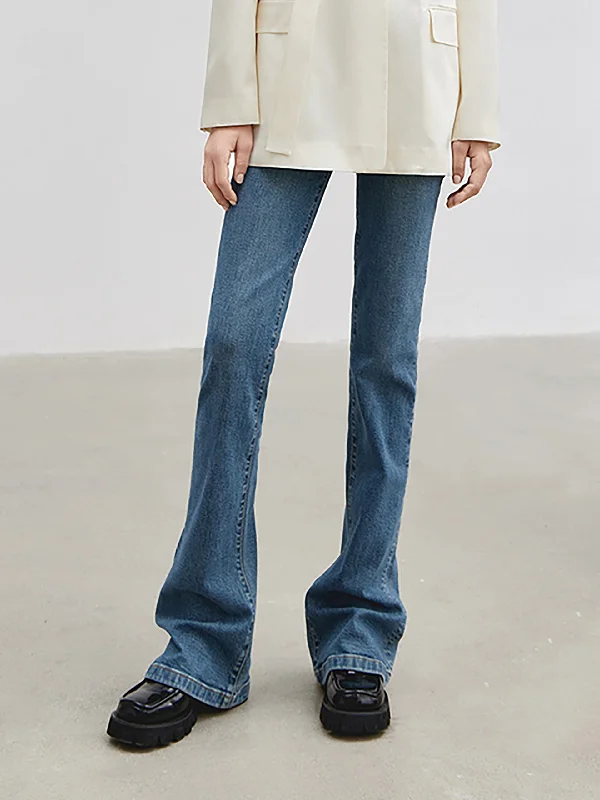 Men's Jeans for Everyday WearHigh Waist Flared Jeans