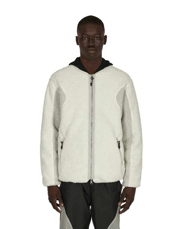 Affordable Men's Winter CoatsSlam Jam Sherpa Reversible Jacket Grey